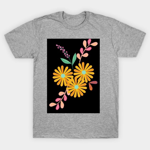 Flower T-Shirt by JARTE